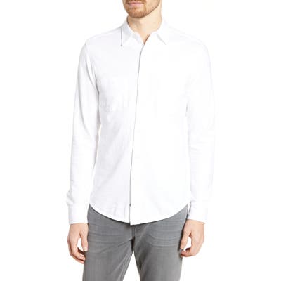 Faherty Seasons Regular Fit Cotton Shirt, White