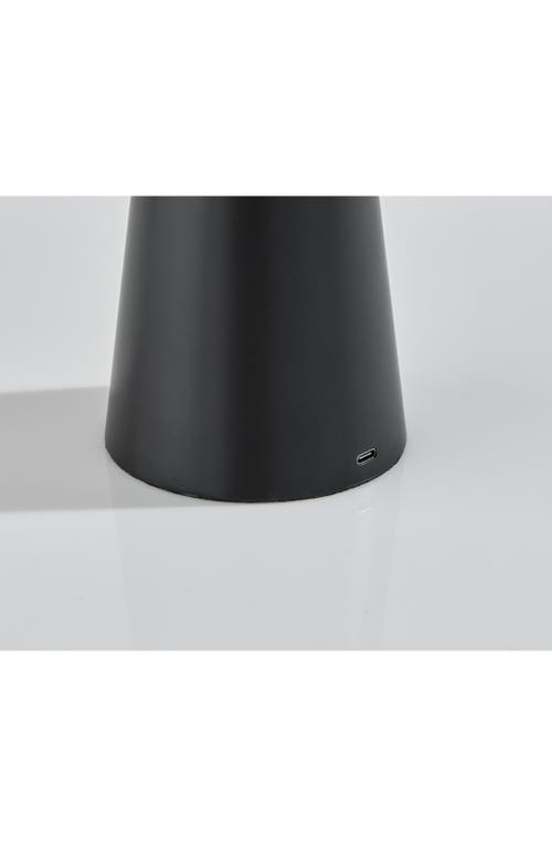 Adesso Lighting Jacky Cordless Led Table Lamp In Black