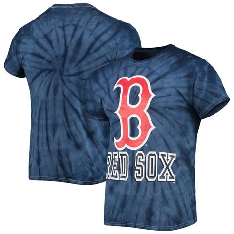 New York Yankees Stitches Spider Tie-Dye T-Shirt - Navy