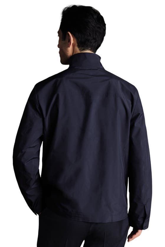 Shop Charles Tyrwhitt Windbreaker In Denim Blue