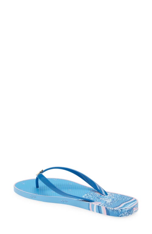 Shop Lilly Pulitzer ® Pool Flip Flop In Lunar Blue