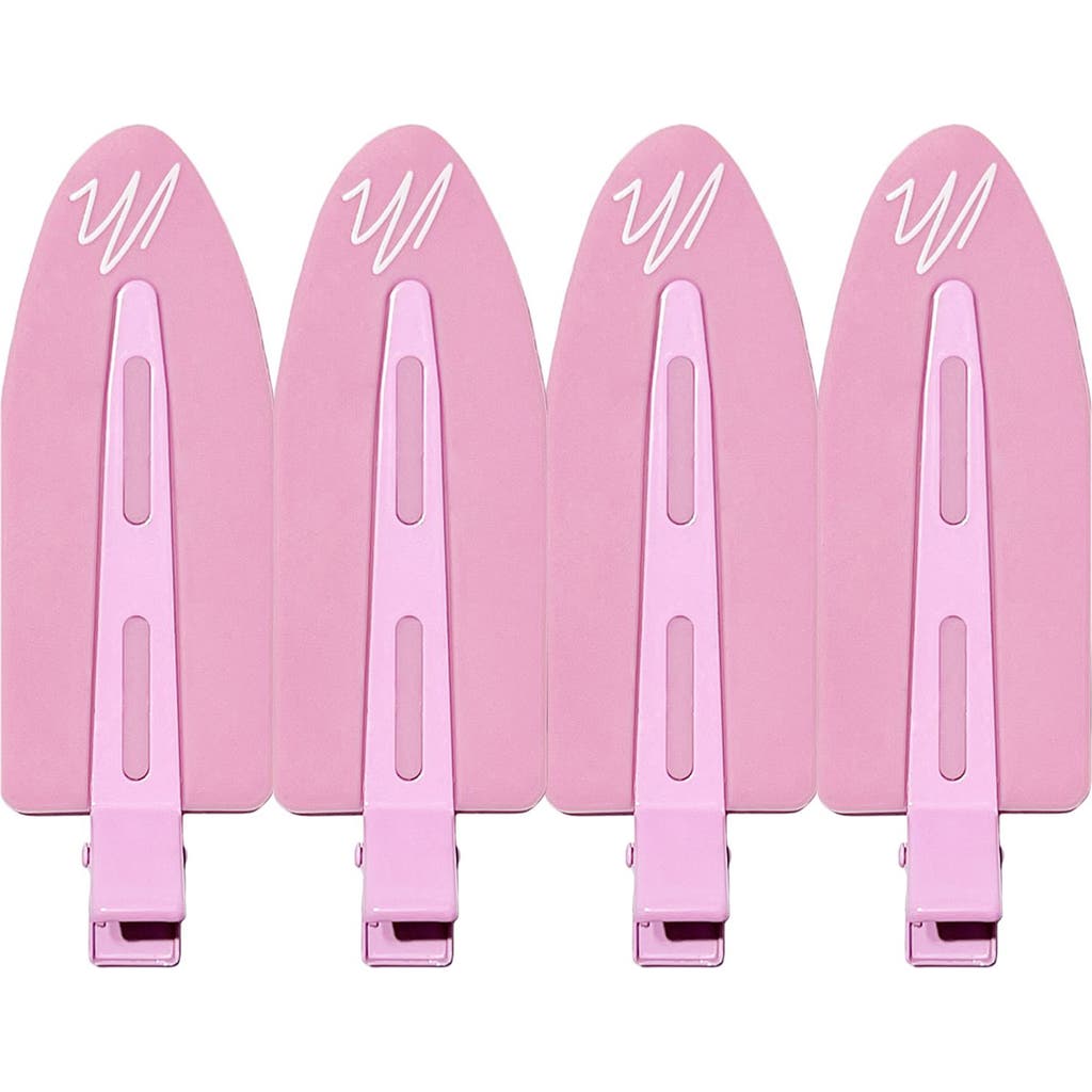 Mermade Hair 4-pack Jumbo No-crease Hair Clips In Pink