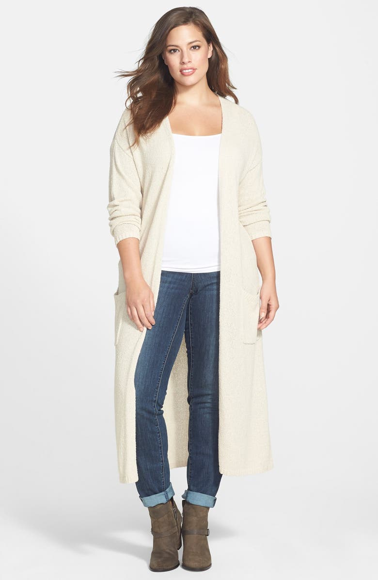Lucky Brand 'Stella' Duster Cardigan (Plus Size) | Nordstrom
