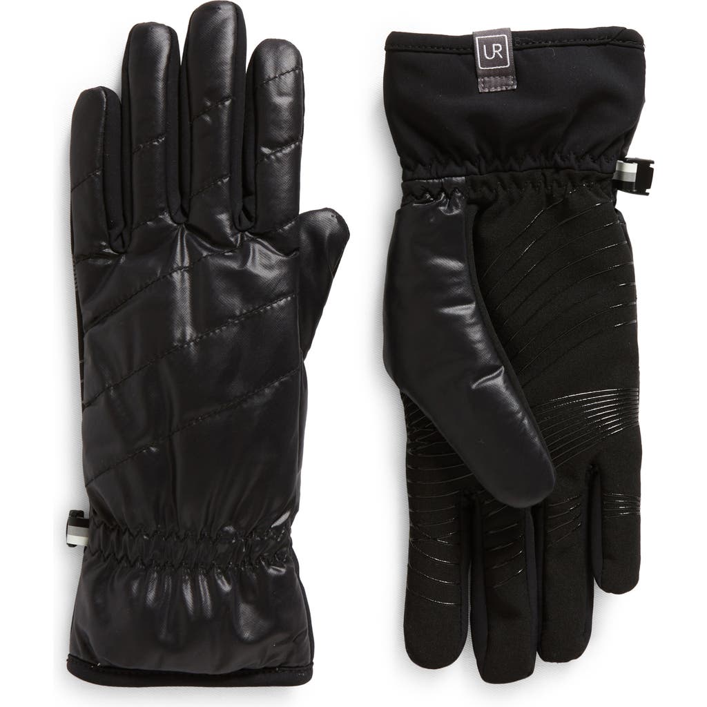 U|R All Weather Puffer Glove in Black 