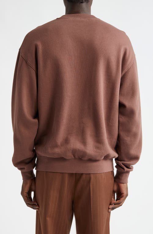 Stockholm Surfboard Club Ford Logo Embroidered Graphic Sweatshirt In Brown