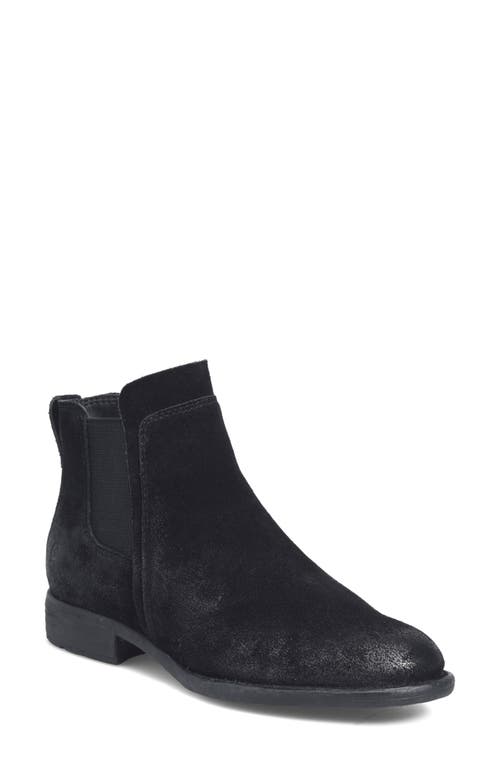 Laney Chelsea Bootie in Black Distressed