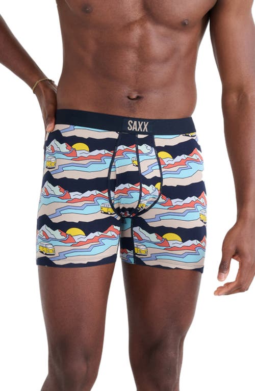 SAXX Ultra Super Soft Relaxed Fit Boxer Briefs in Cabin Fever- Multi at Nordstrom, Size Small