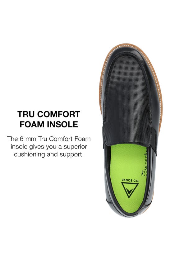 Vance Co. Dallas Tru Comfort Slip-on In Black