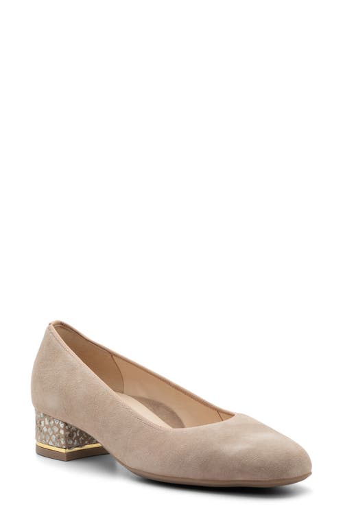 ara Gabrielle Pump Sand And Camel at Nordstrom,