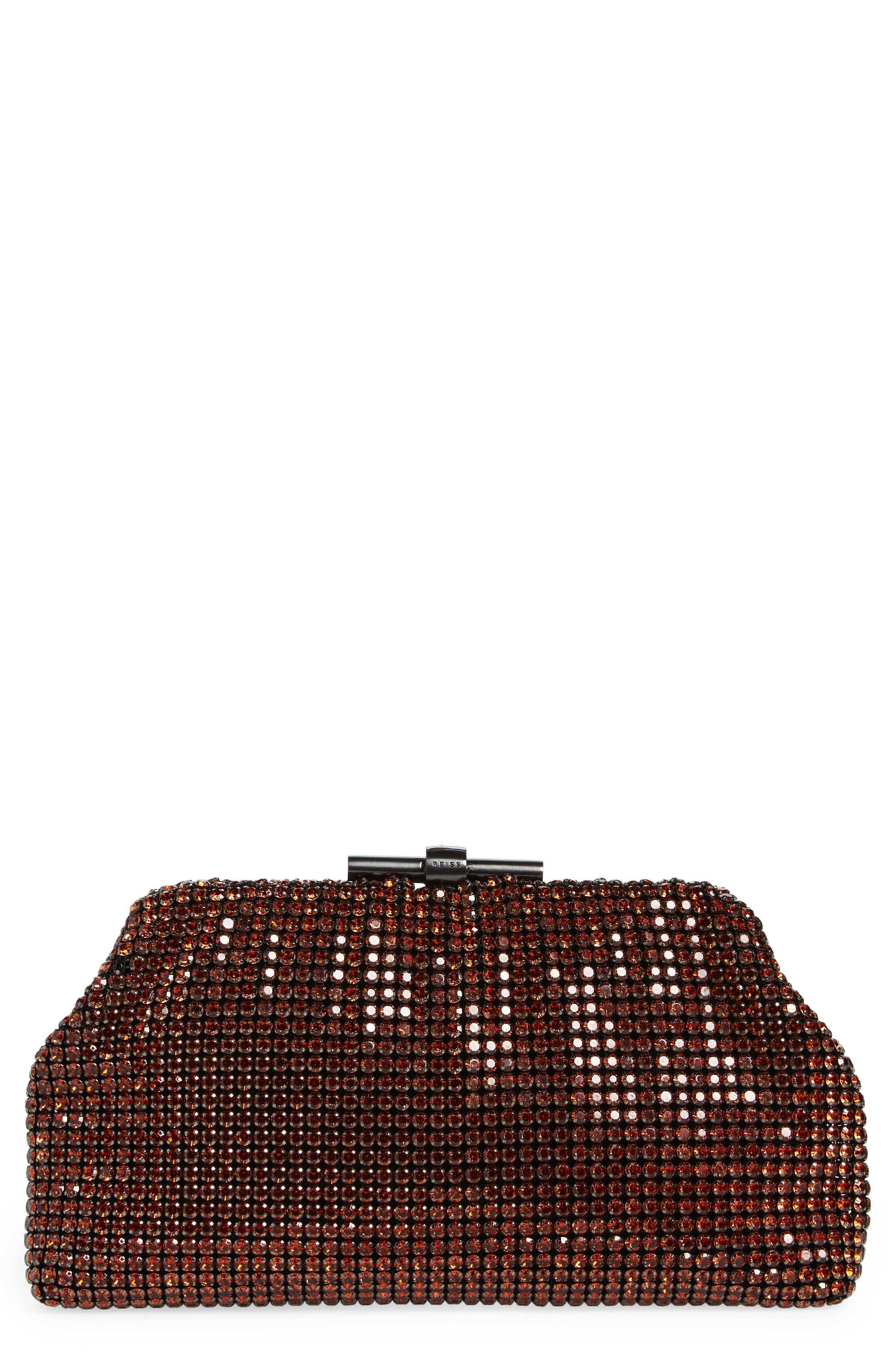 Reiss Adaline Crystal Clutch