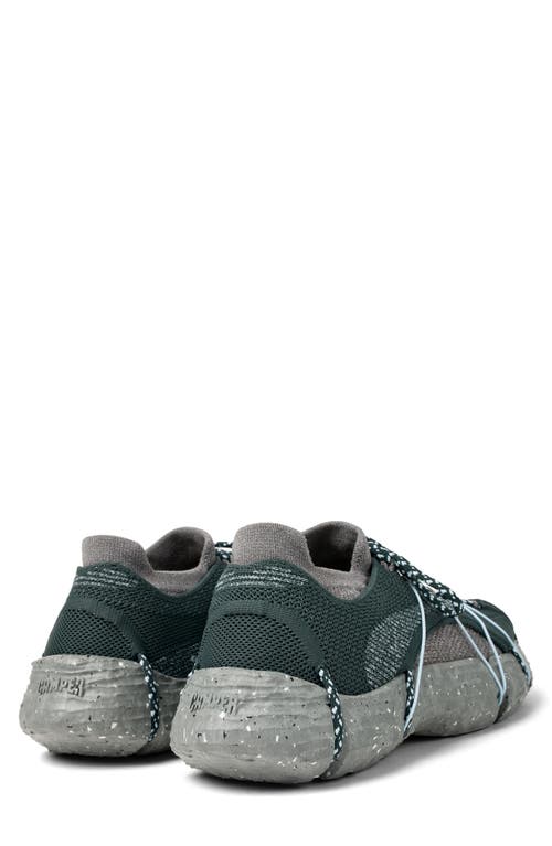 Shop Camper Roku Sneaker In Green And Grey