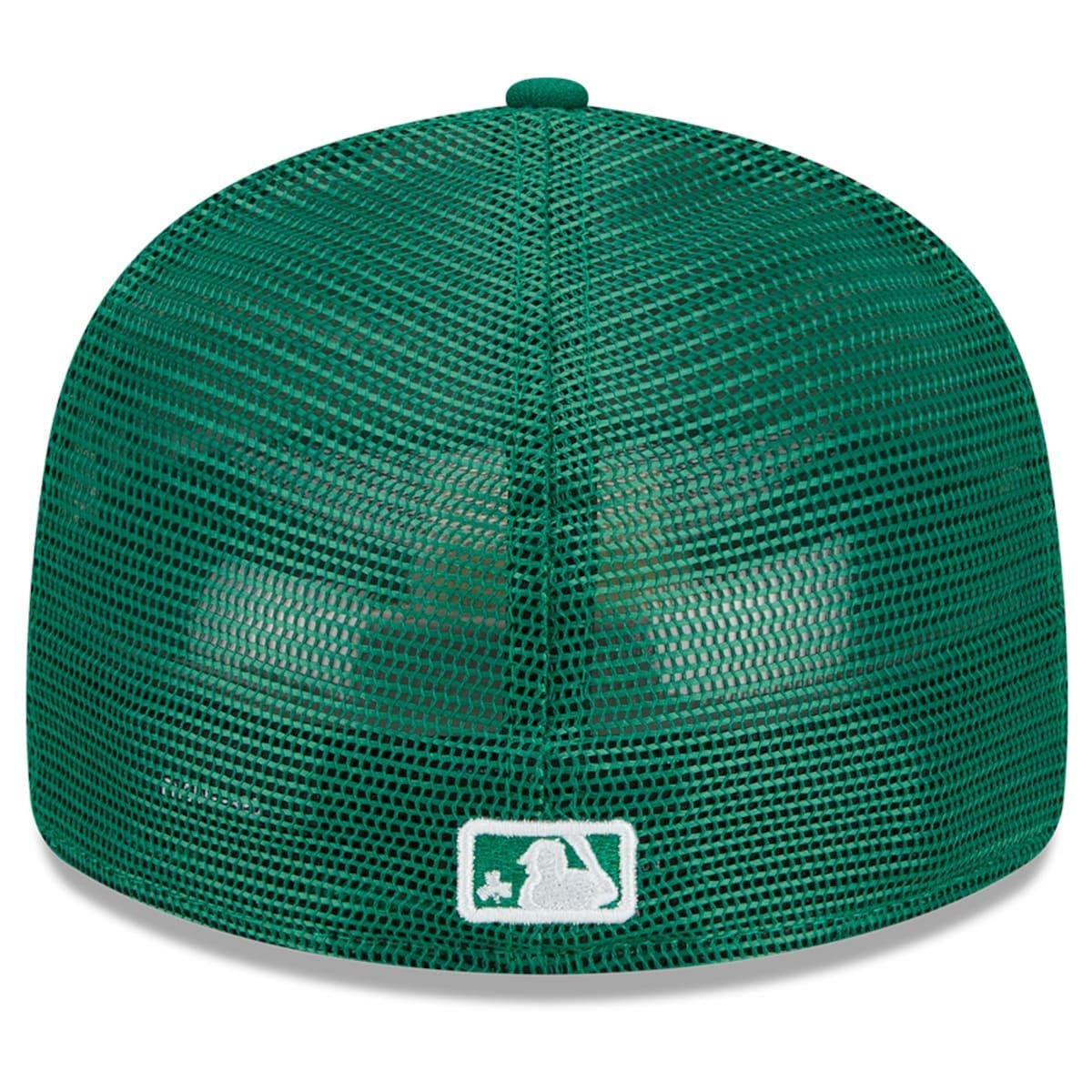 new era cap green white