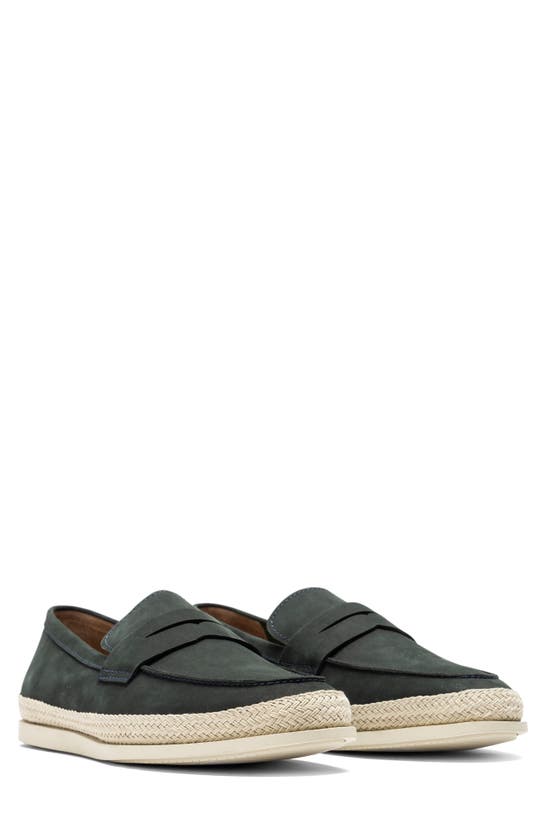 Shop Rodd & Gunn Huaraki Jute Loafer In Indigo