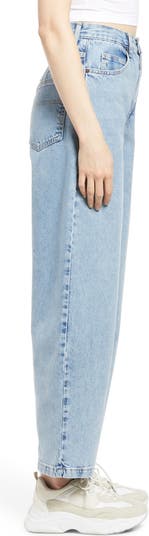 Jean baggy d'ensemble - jean brut TOPSHOP en coloris Bleu