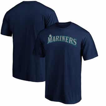 Nike Men's Nike Gold Seattle Mariners 2023 City Connect Wordmark T-Shirt