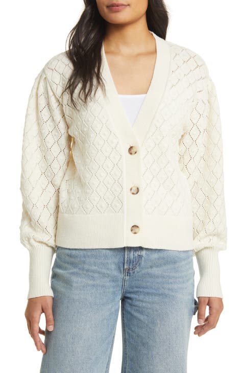 Women's Ivory Cardigan Sweaters | Nordstrom