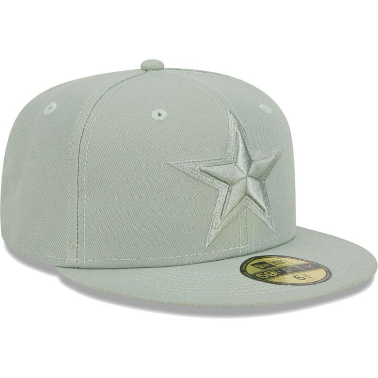 Shop New Era Green Dallas Cowboys Color Pack 59fifty Fitted Hat
