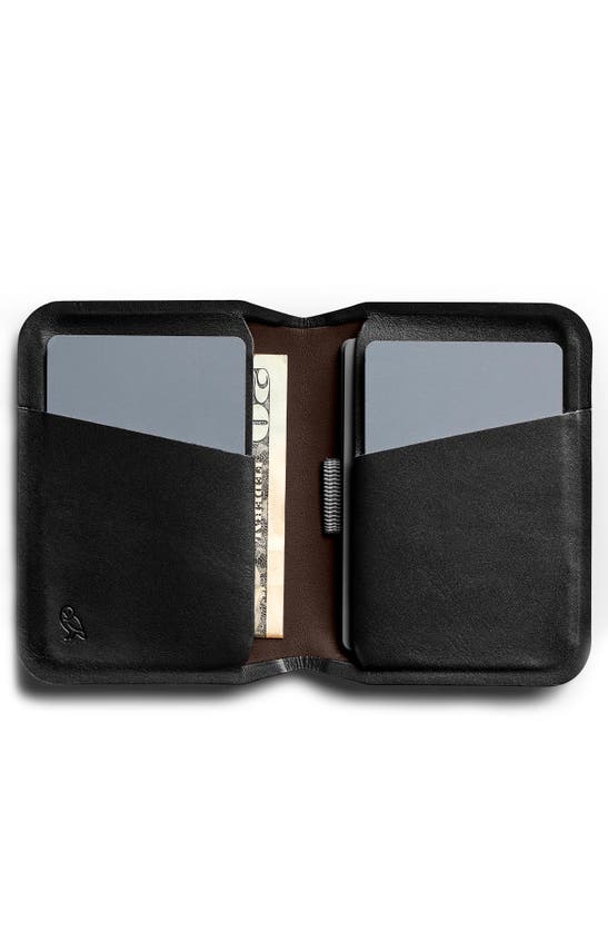 Shop Bellroy Apex Slim Sleeve Rfid Leather Bifold Wallet In Raven