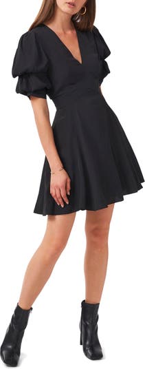 1.STATE Tiered Bubble Sleeve Dress | Nordstrom