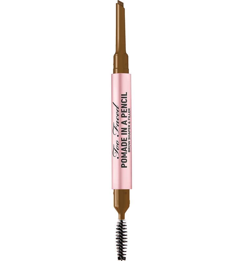 Too Faced Pomade in a Pencil Brow Shaper & Filler