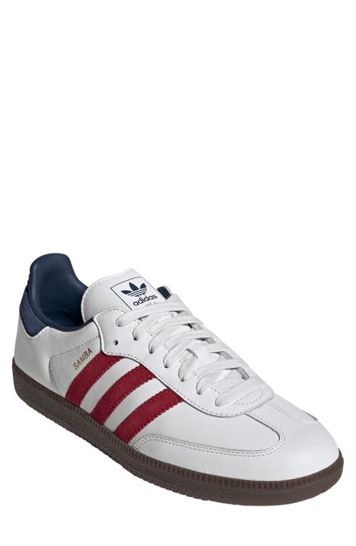 Shop Adidas Originals Adidas Gender Inclusive Samba Og Sneaker In White/red