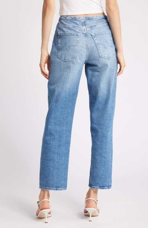 Shop Ag Rian High Waist Ankle Straight Leg Jeans In Picture Perfect