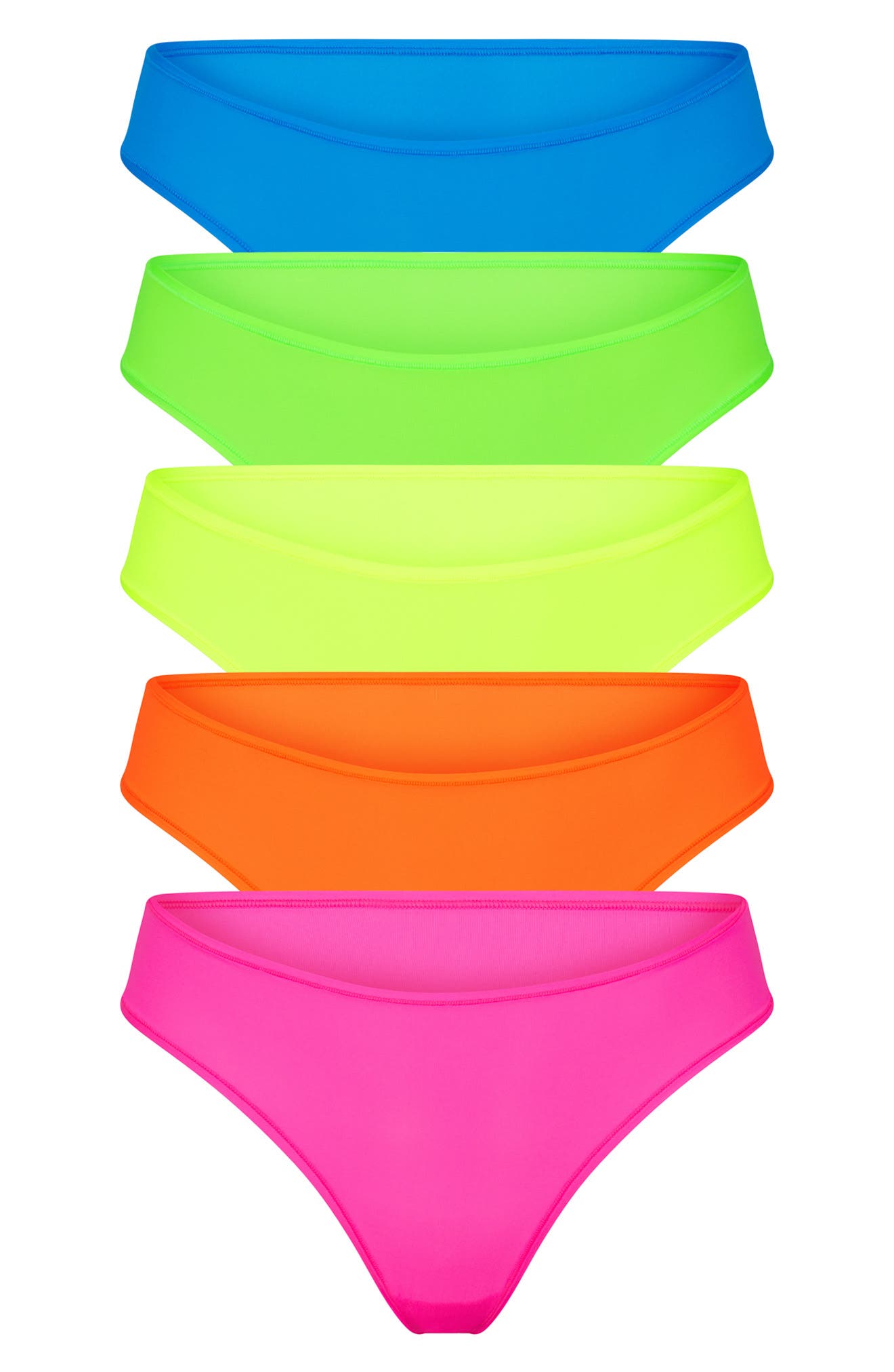 SKIMS Fits Everybody Assorted 5Pack Thongs Nordstrom