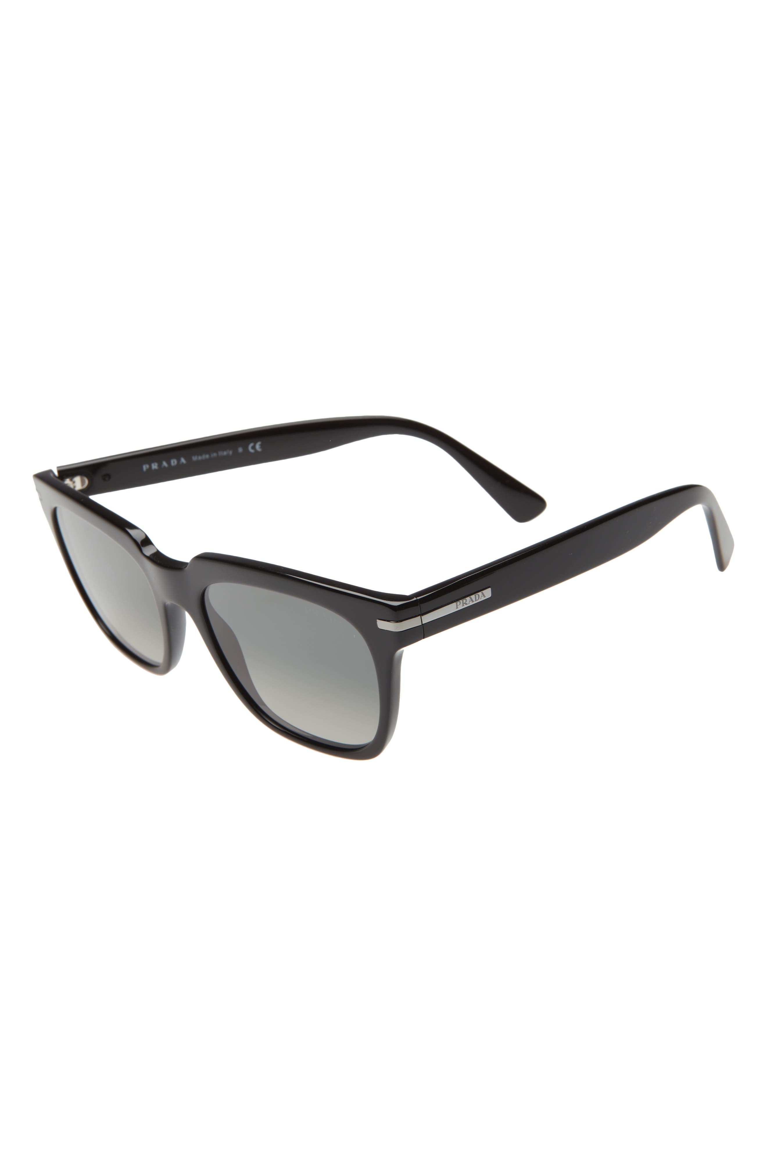 prada 56mm rectangle sunglasses