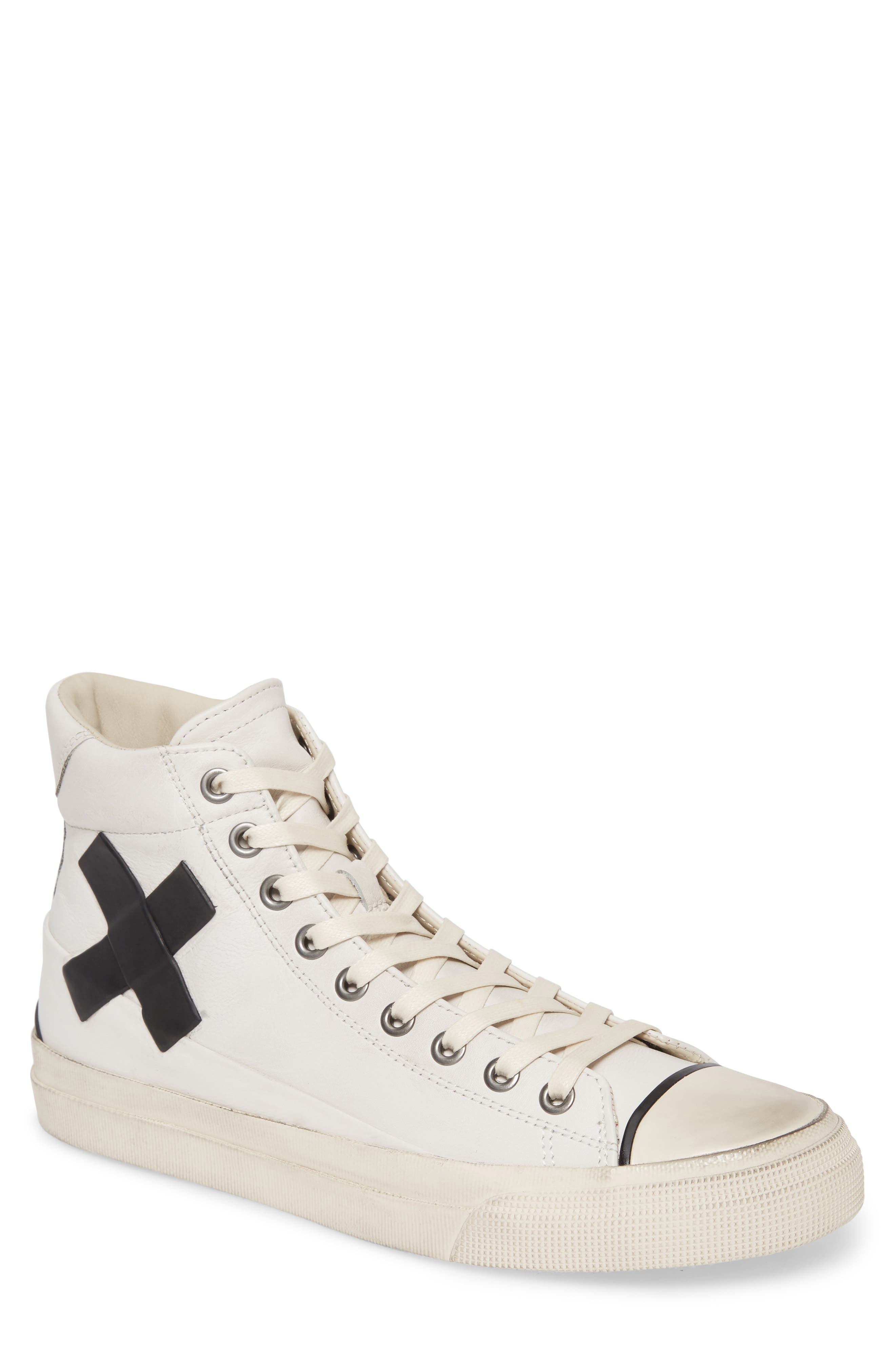 john varvatos white sneakers