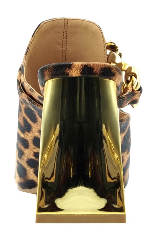 Ninety Union Ryder Open Toe Pump In Leopard
