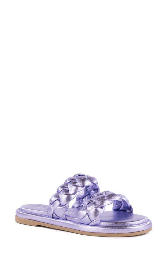 Seychelles Golden Coast Sandals In Lavender Metallic