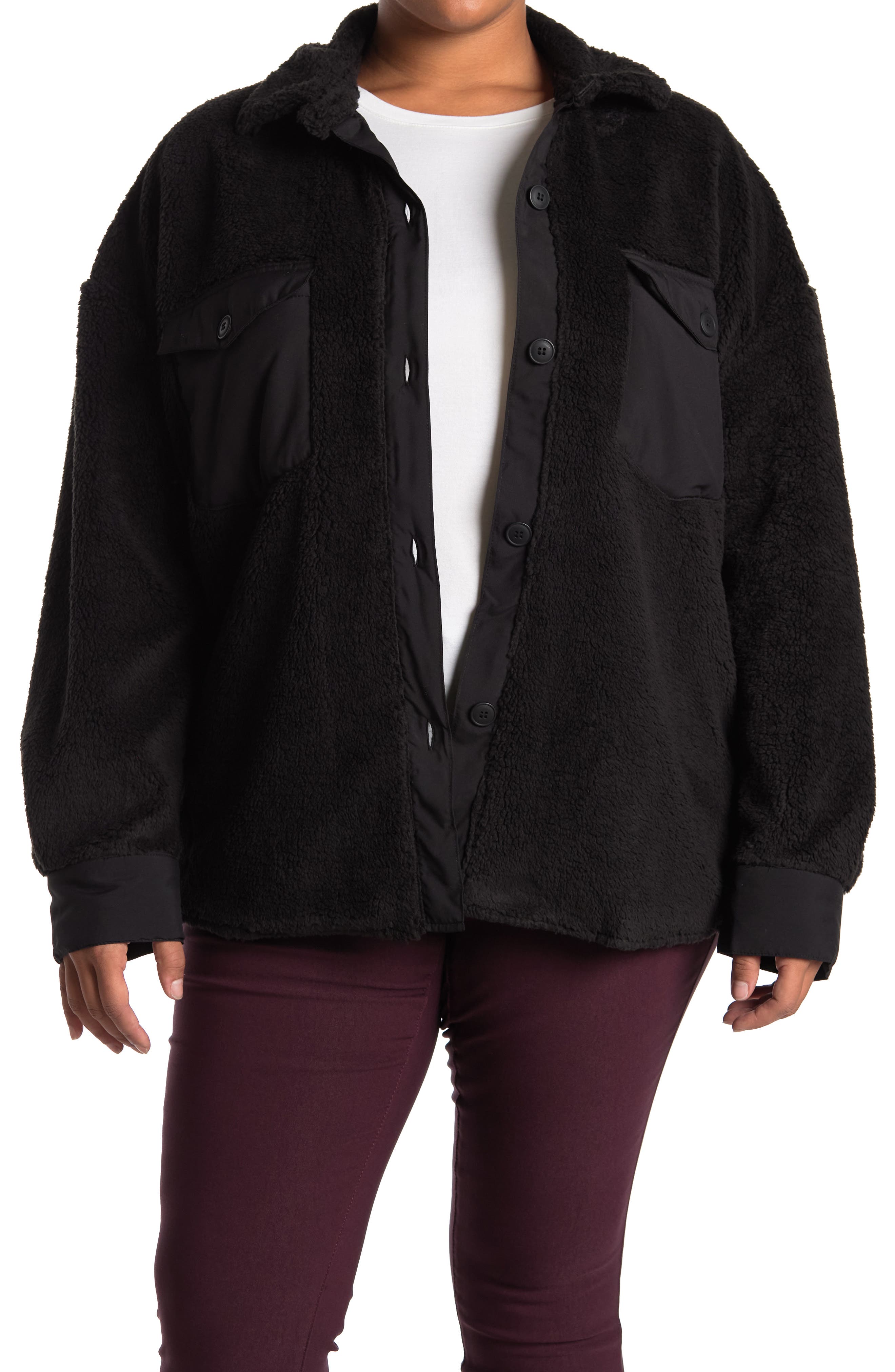 shearling coat nordstrom rack