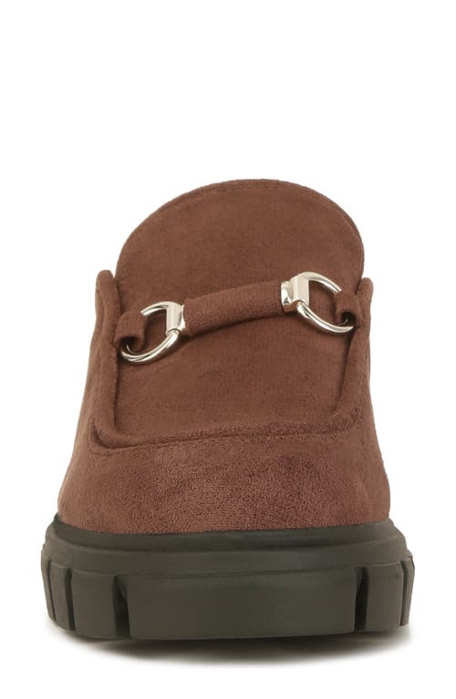 Shop London Rag Prosper Velvet Mule In Brown