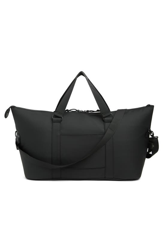Shop Duchamp Rubberized Duffle Bag In Black