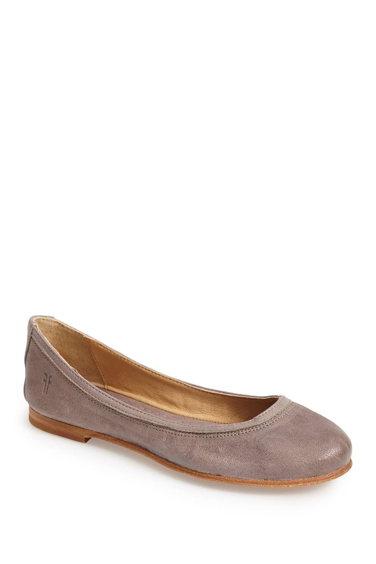 frye carson ballet flats