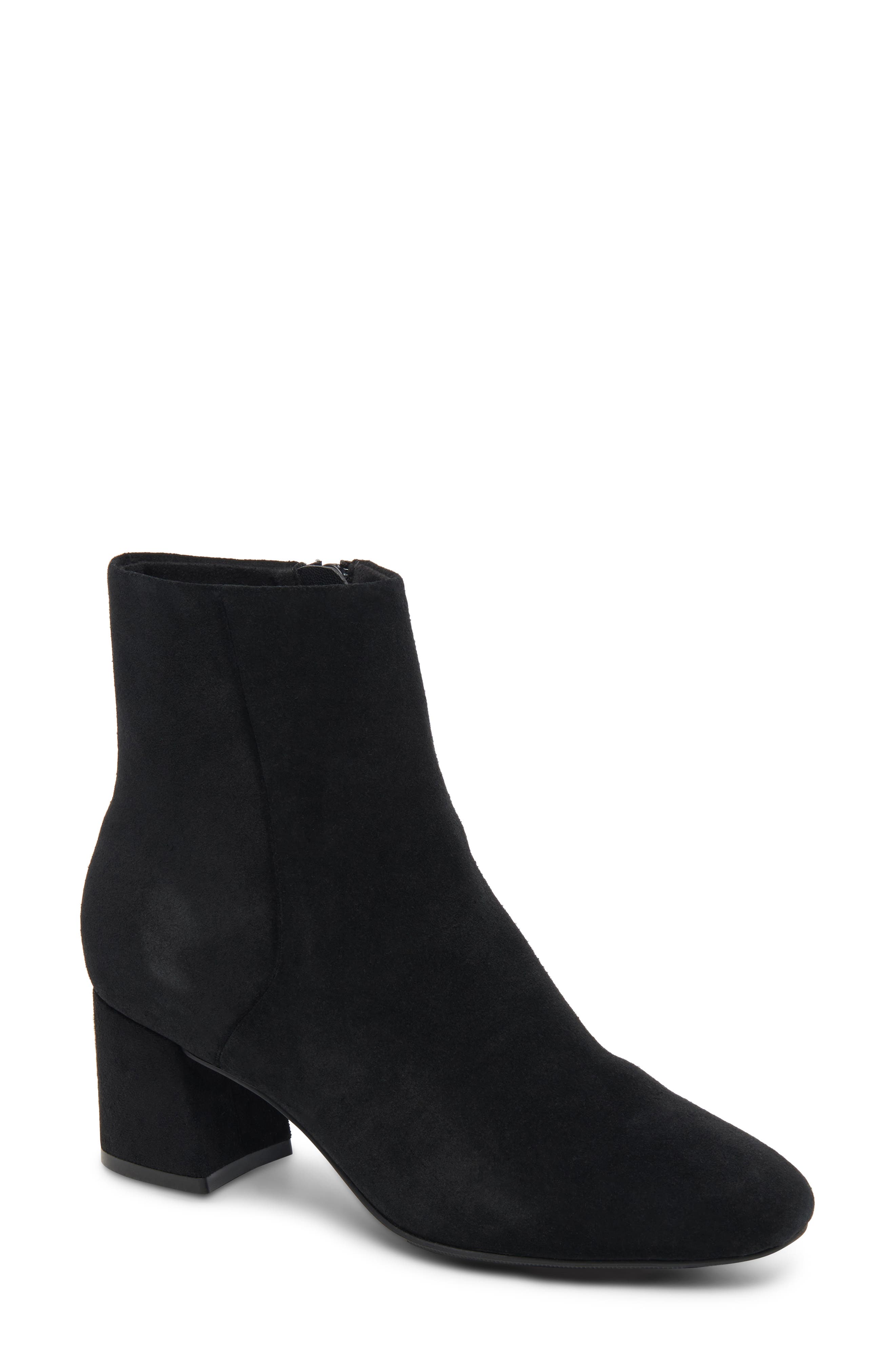 Blondine leather ankle boots