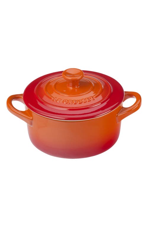 Le Creuset Mini Round Baking Dish in Flame at Nordstrom, Size 8 Oz