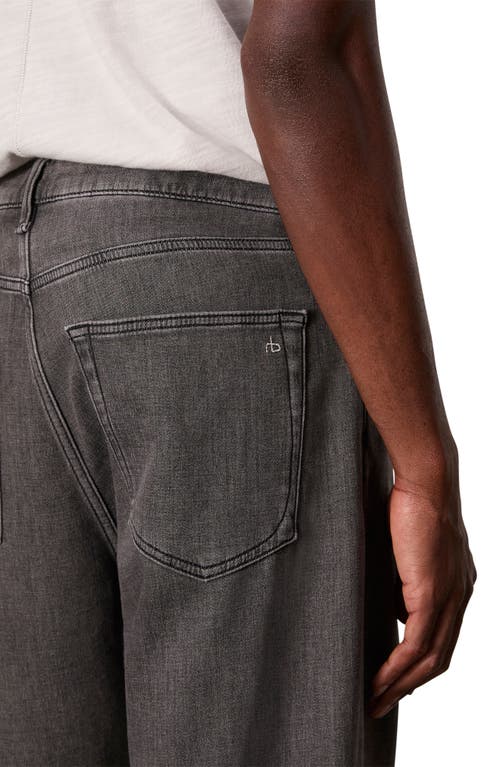 Shop Rag & Bone Stride Tapered Leg Jeans In Charcoal