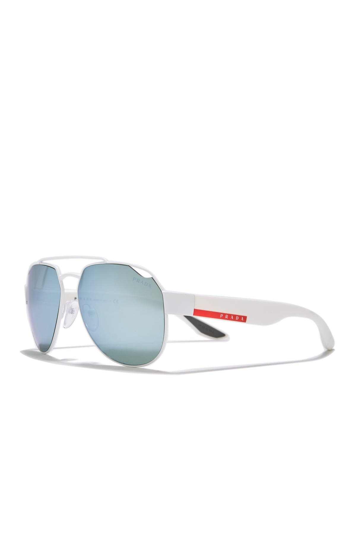 prada linea rossa aviator sunglasses