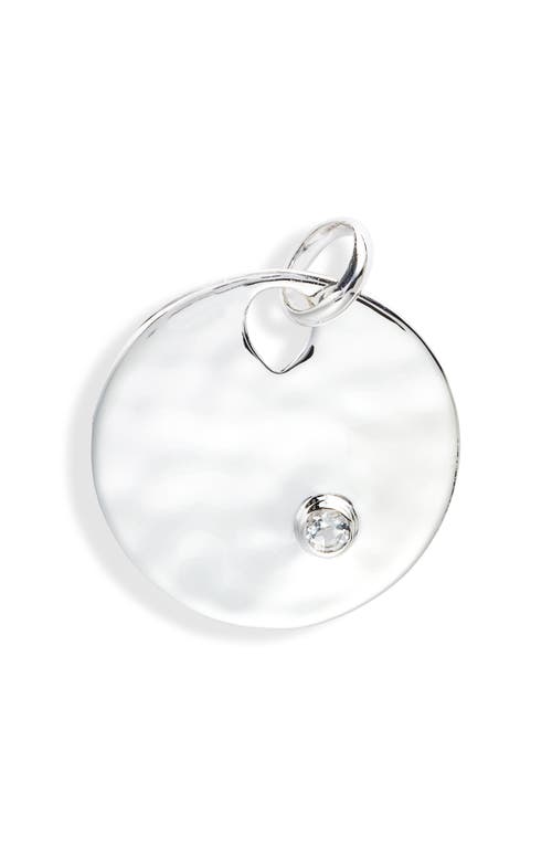 Monica Vinader Classic Chain Freshwater Pearl Drop Earrings in Sterling Silver