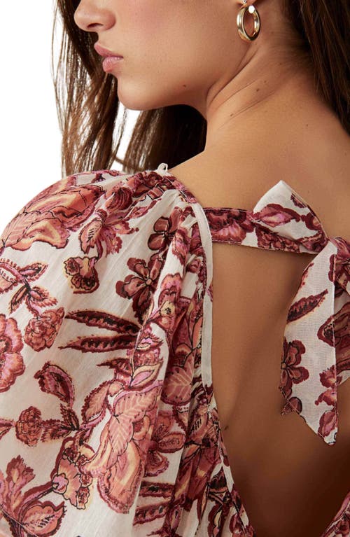 FREE PEOPLE FREE PEOPLE KAUAI PRINT TUNIC TOP