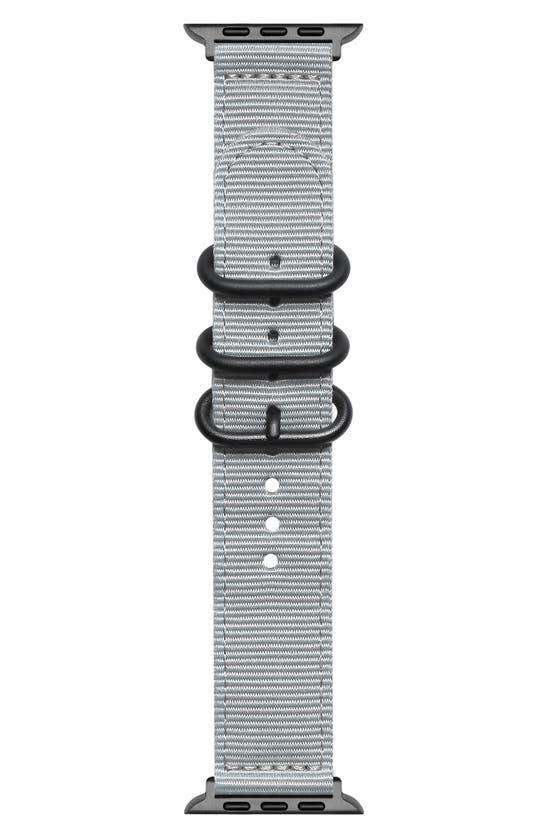 Shop The Posh Tech Nylon Apple Watch® Watchband In Grey