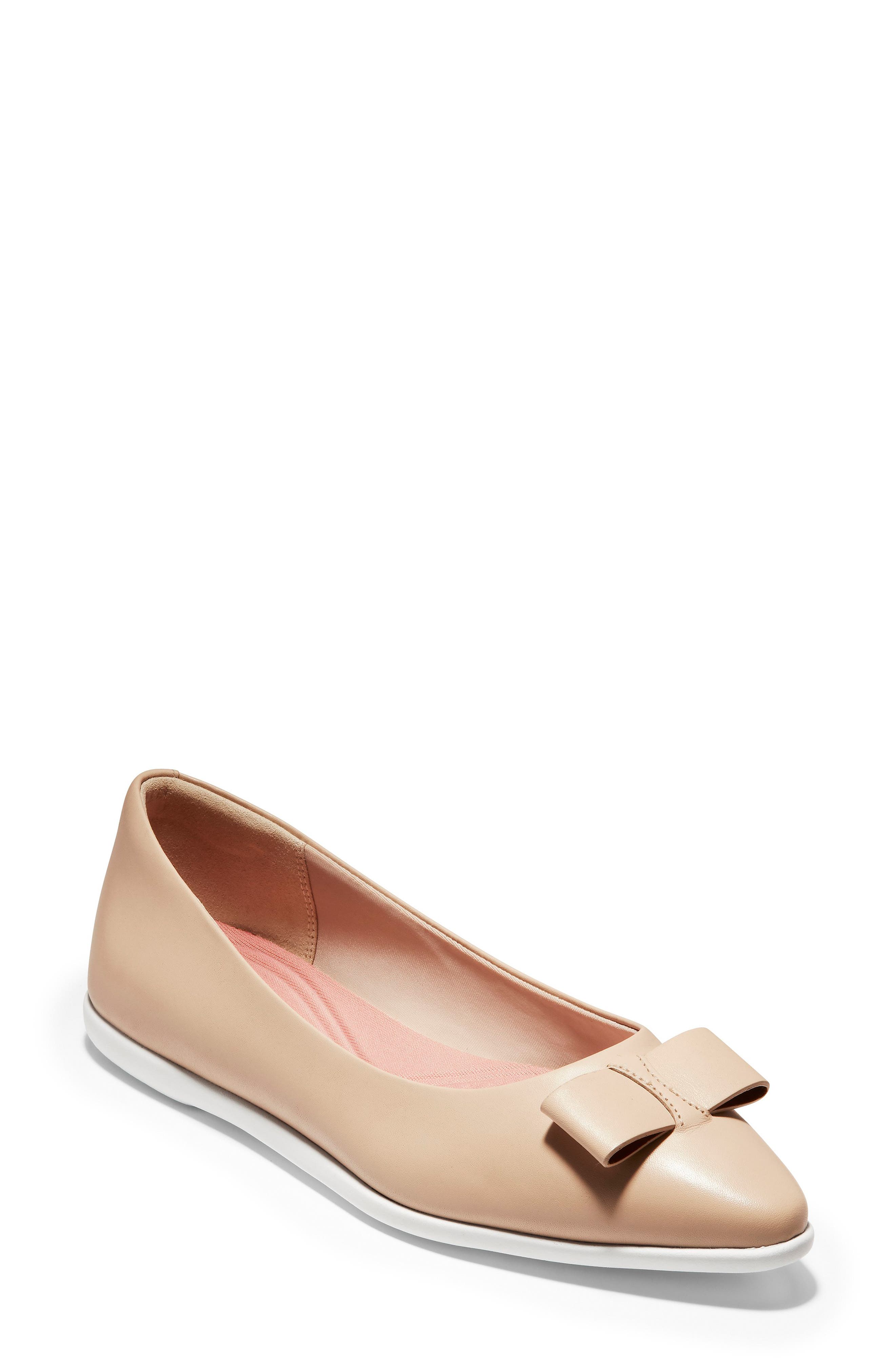 cole haan bow skimmer flat