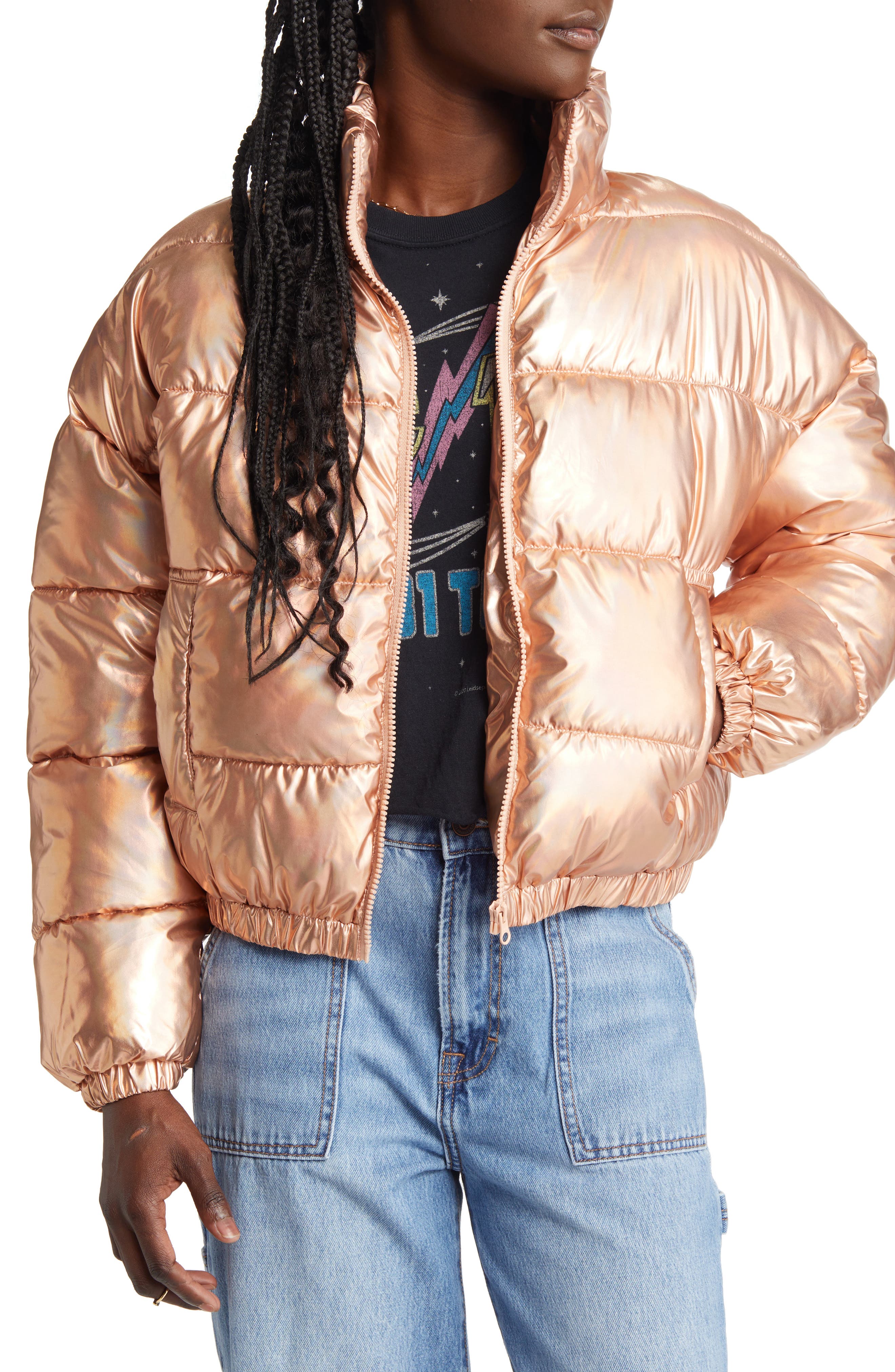 Women's Orange Puffer Jackets \u0026 Down 