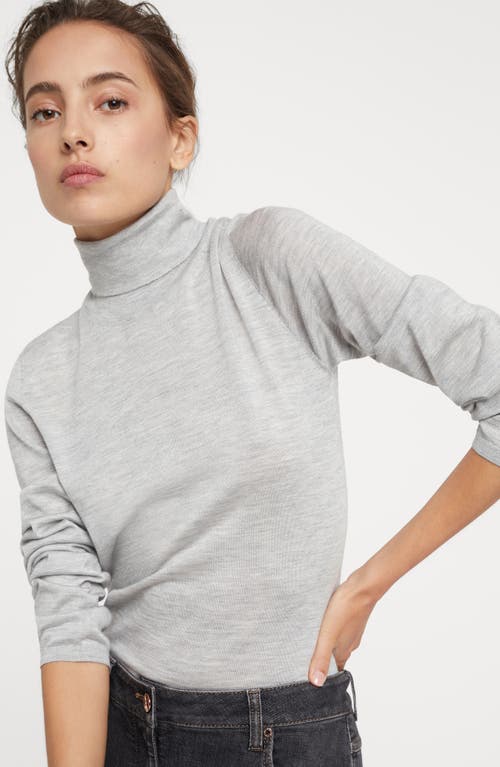 Shop Brunello Cucinelli Lightweight Sweater In Light Grey