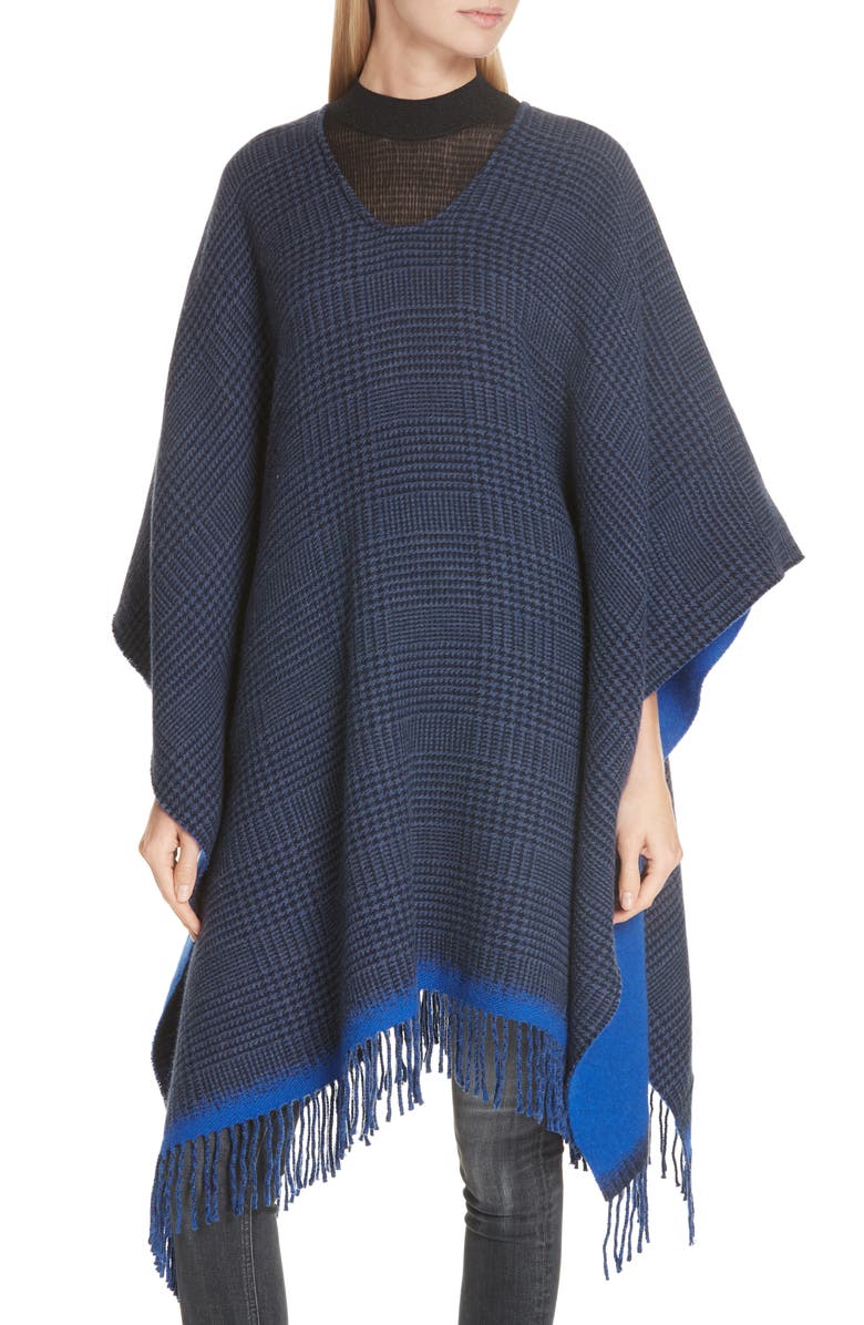 rag & bone Double Face Wool Poncho | Nordstrom