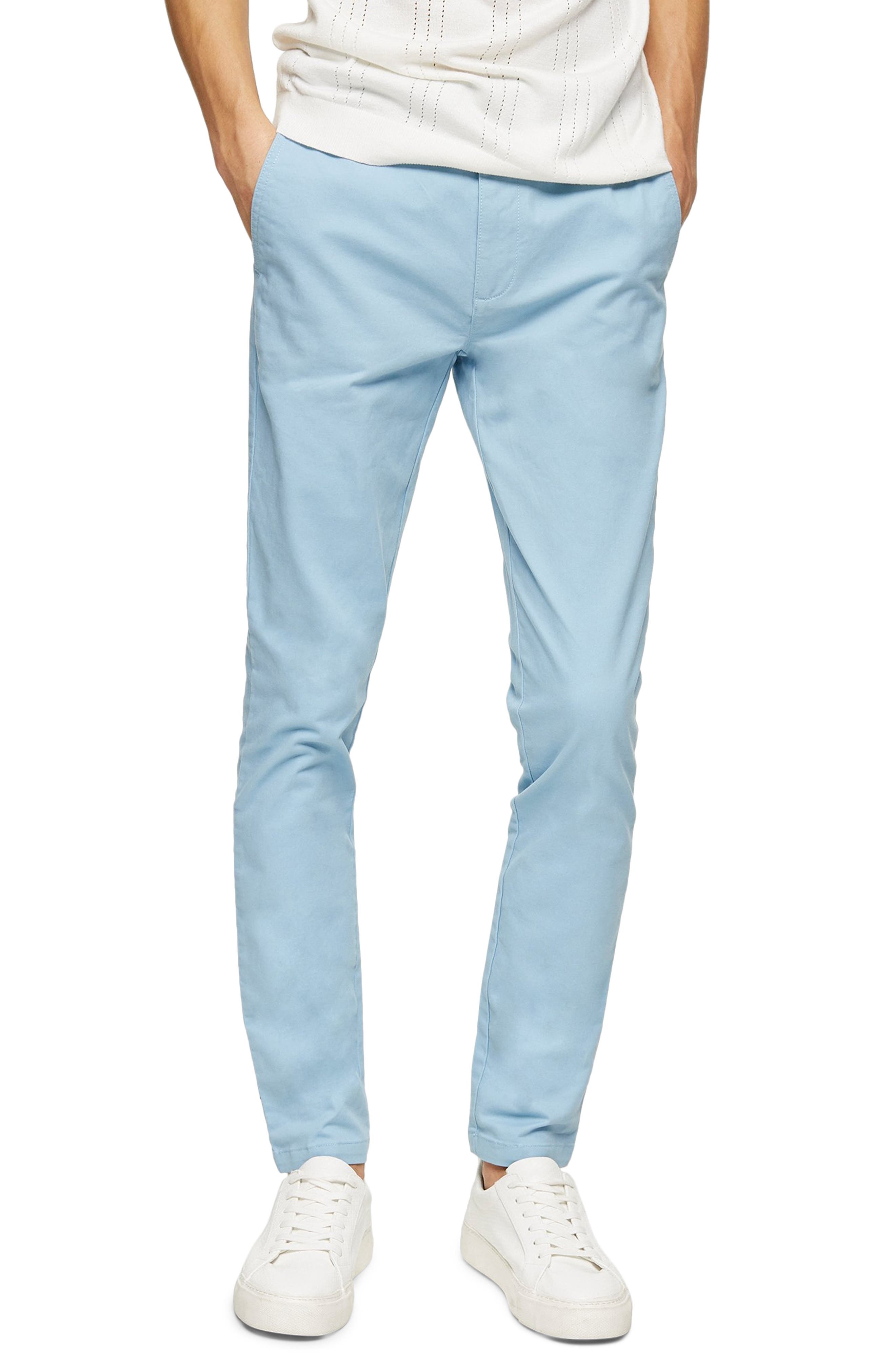 skinny fit grey chinos