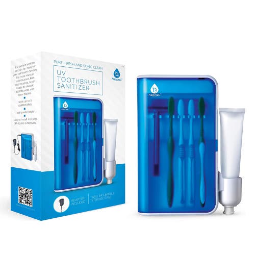 Pursonic Uv Family Toothbrush Sanitizer With Ac Adapter In Multicolor