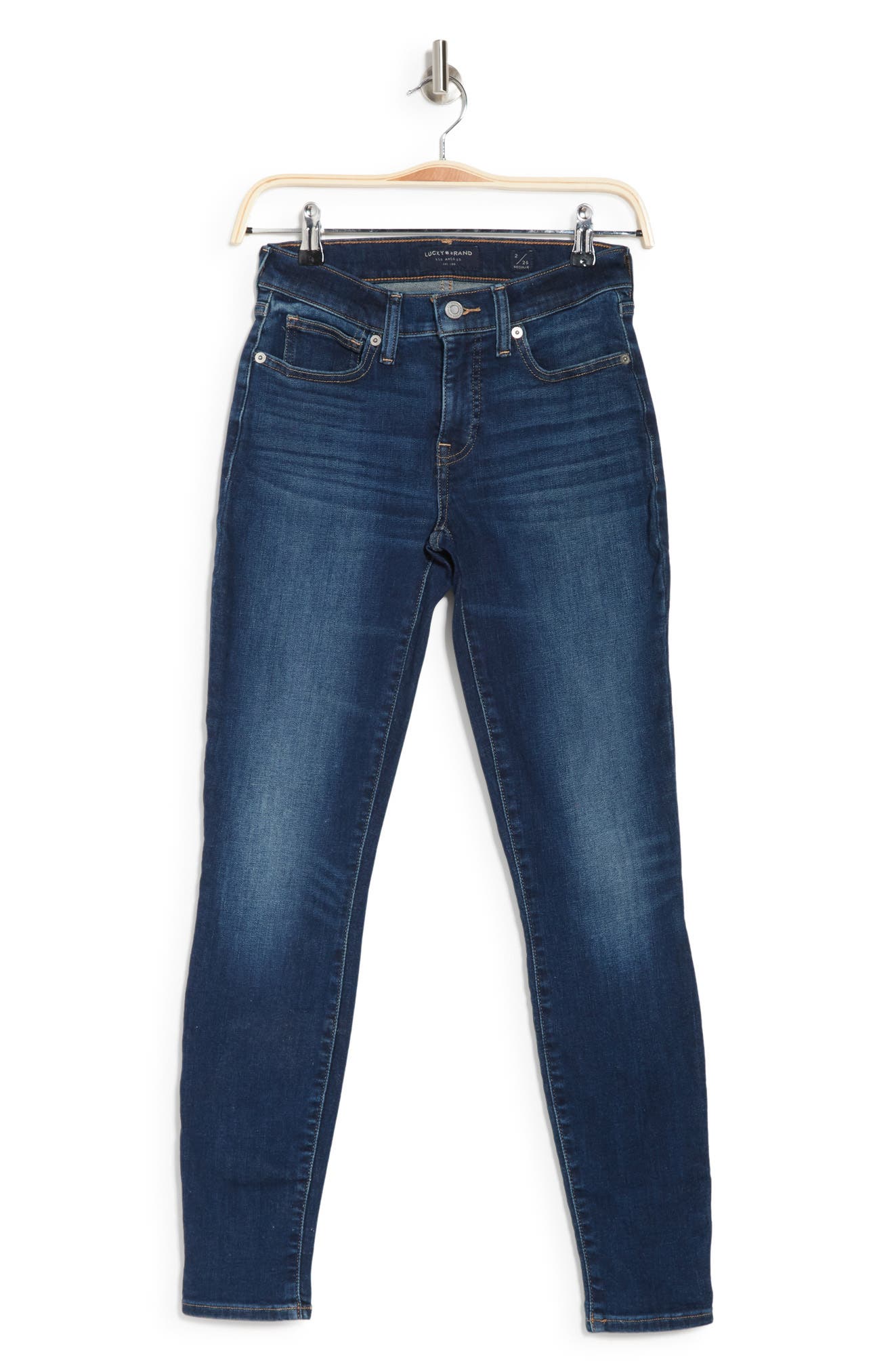 Lucky Brand Ava Mid Rise Super Skinny 