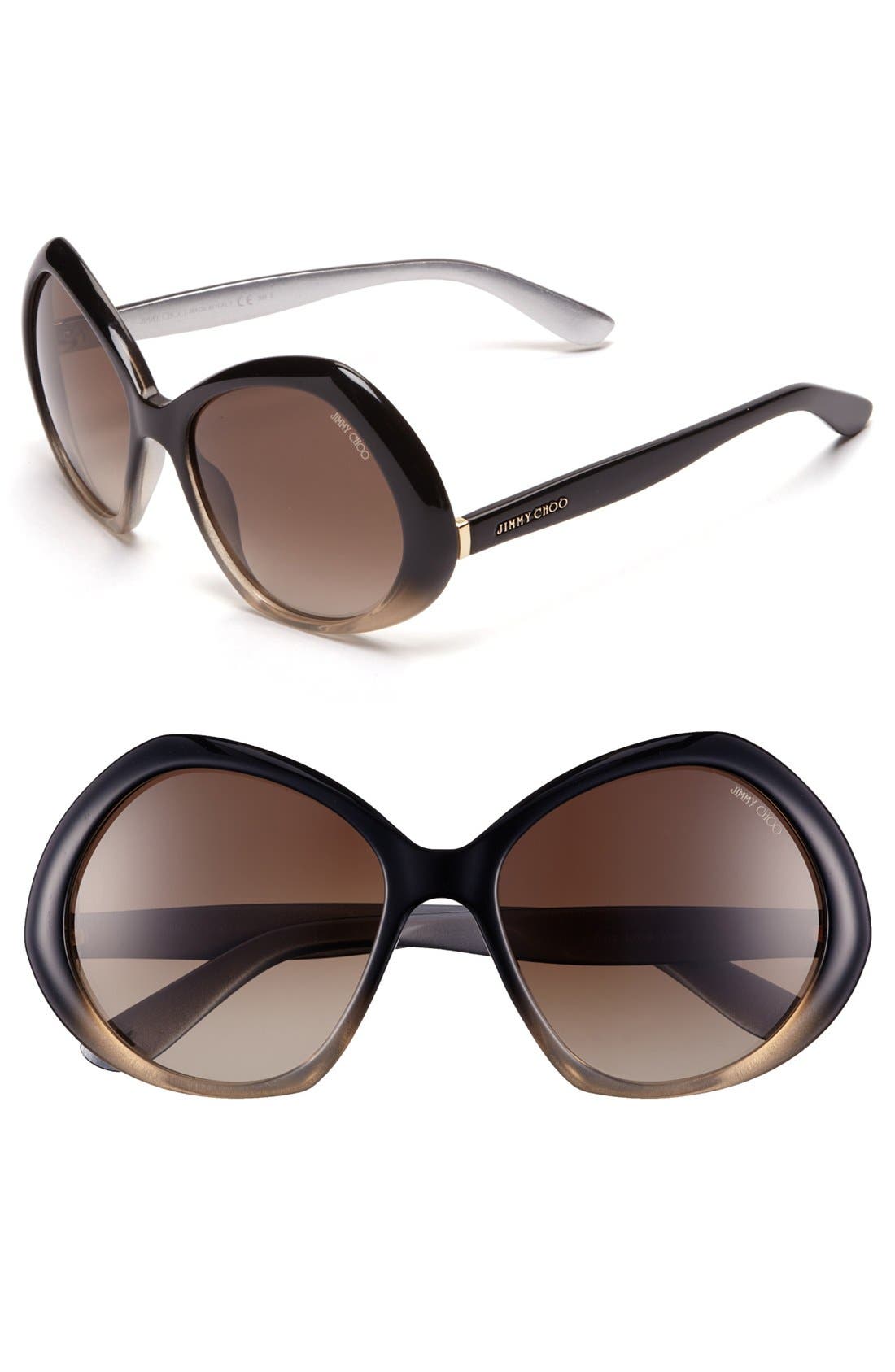Jimmy Choo 57mm Oversized Sunglasses Nordstrom
